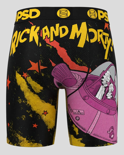 Black PSD boxer briefs with yellow 