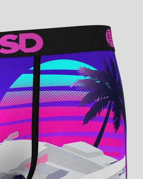 Black waistband with magenta 