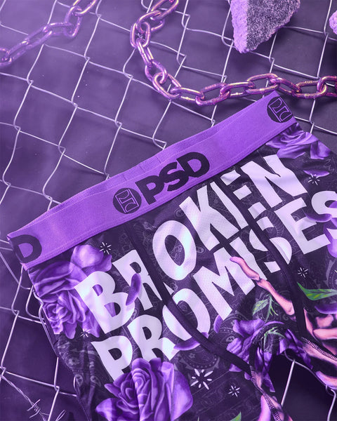 Purple pouch with 