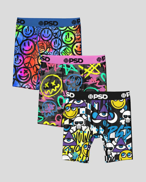 3 Pack - Smile Squad S / MULTI