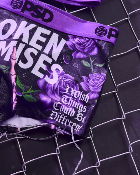 Purple PSD boxer briefs with 