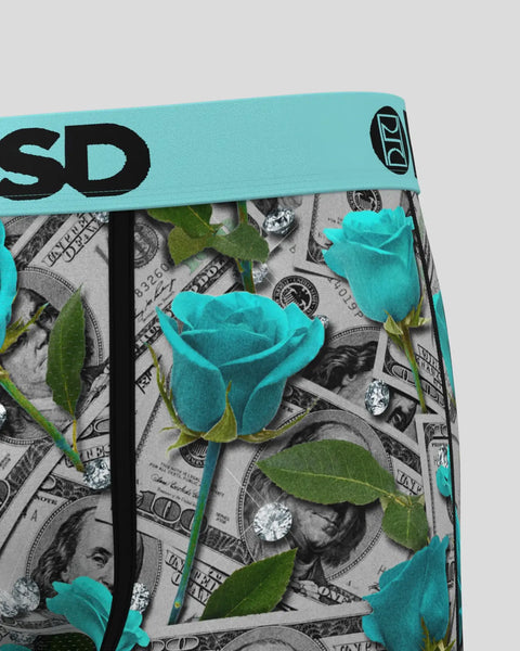 Cash & Roses Teal XS / MULTI
