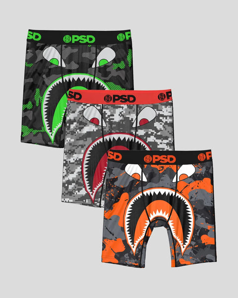 WF CAMO OPS YTH 3PK MULTI S / MULTI