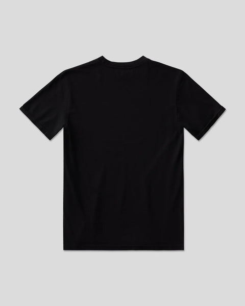 LOGO BLK/BLU TEE YTH BLACK S / BLACK