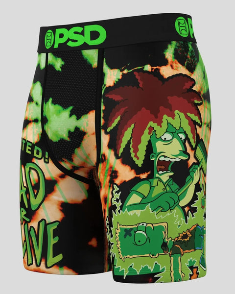 PSD boxer briefs with green 