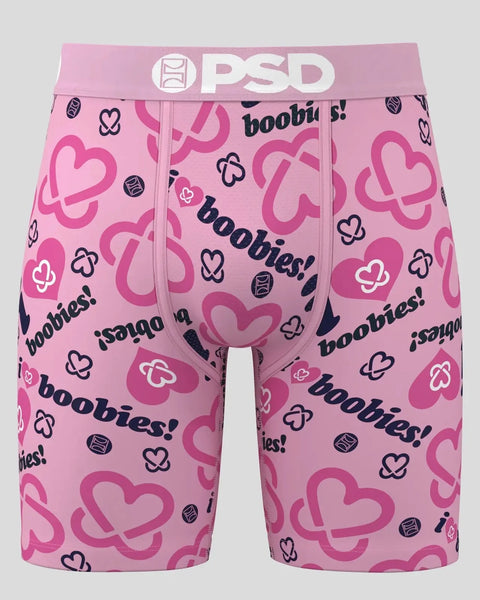 Pink PSD boxers with 