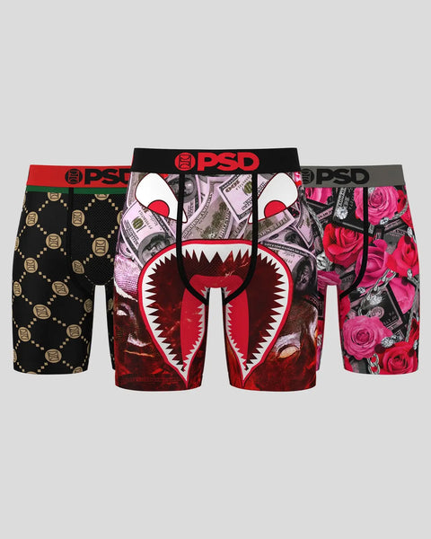 3 Pack - Rich Ruby XS / MULTI