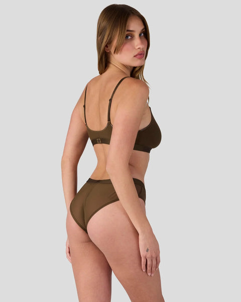 Mesh - Solid Coco XS / BROWN