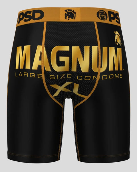 Black boxer briefs with gold 