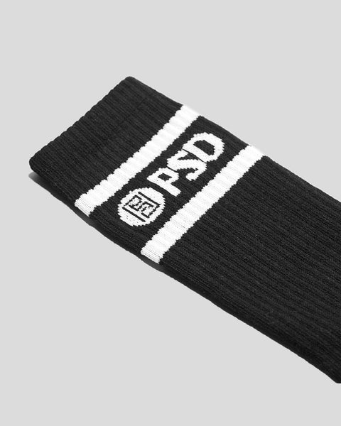 3 Pack Solid Black Brief & Sock Bundle