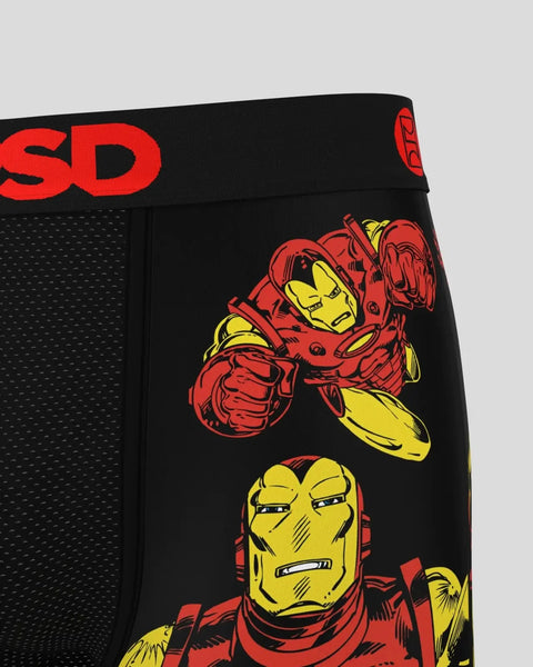 Black boxer briefs with red 