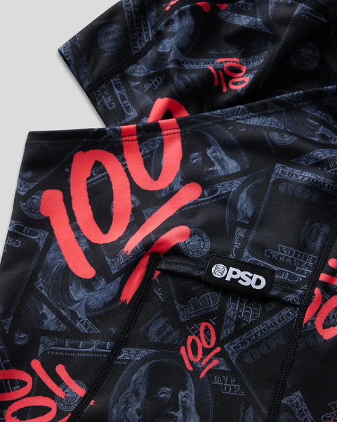 Black underwear with red 