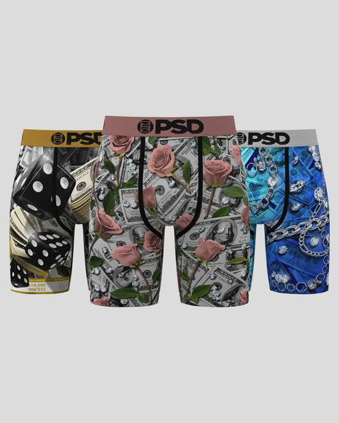 ROSE ROYALE 3PK MULTI XS / MULTI