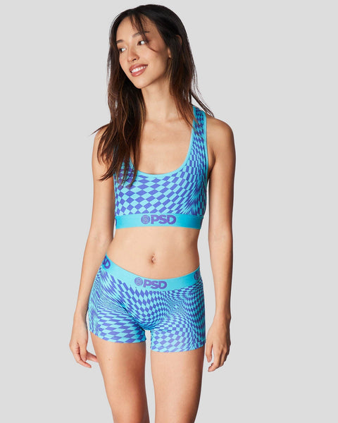 Trippn Checkers Blue