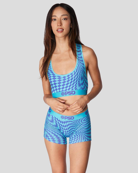 Trippn Checkers Blue