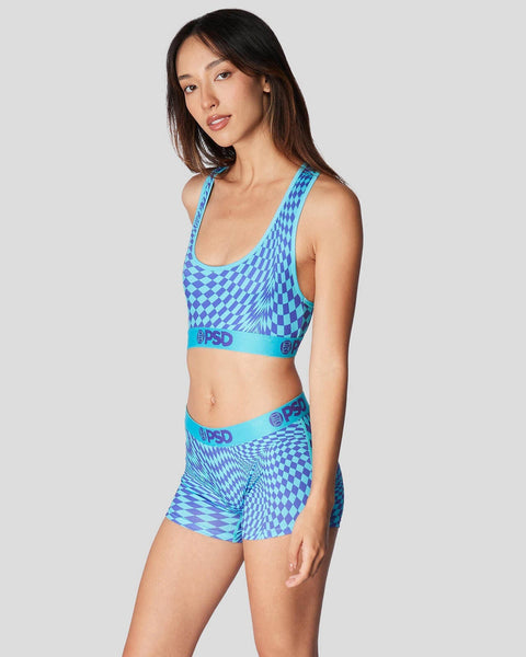 Trippn Checkers Blue
