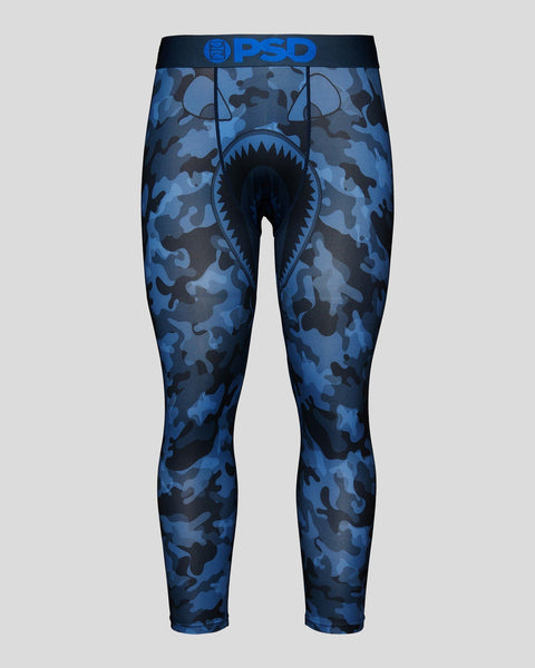 Pro Tight 3/4 - Blue Steel Camo