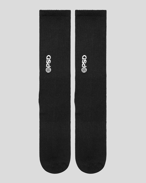 3 Pack - Logo Crew - Black