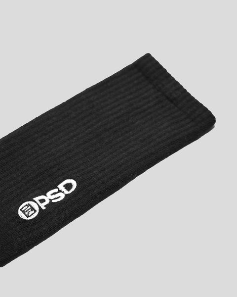 3 Pack - Logo Crew - Black